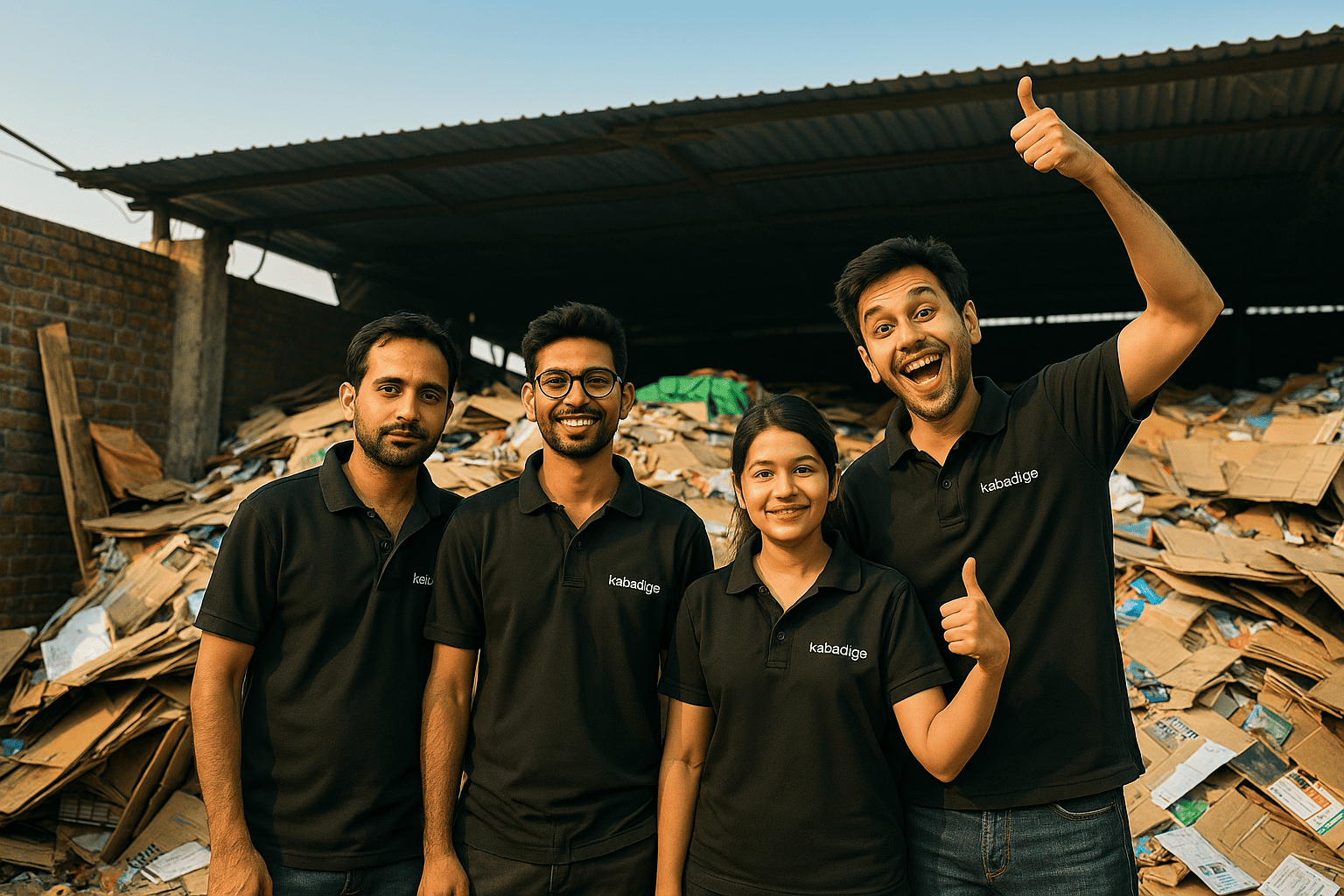 Recycling Facility Background - Kabadigo Scrap Collection